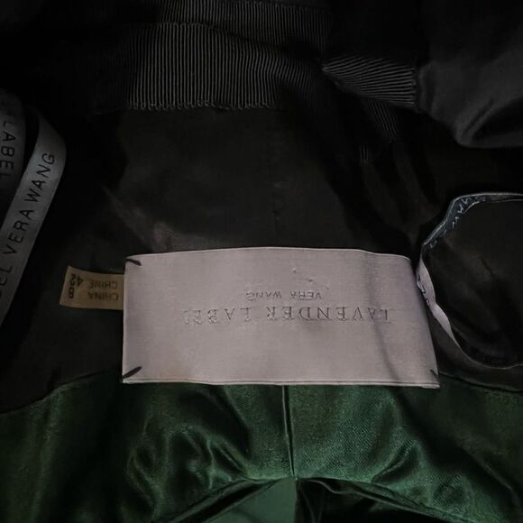 Vera Wang Lavender Label Forest Green Sweet Heart Neckline Mini Bodycon Dress Si - Picture 5 of 7